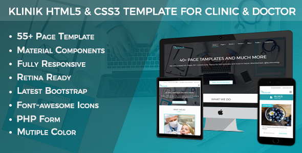 download Klinik - HTML5 & CSS3 Responsive Template for Clinic, Doctor & Hospital.jpg