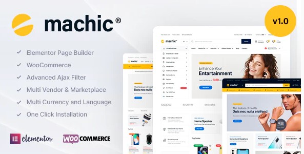 Download Machic - Electronics Store WooCommerce Theme NULLED + Themeforest 34267600.jpg