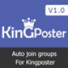 Facebook Auto join groups Module for Kingposter