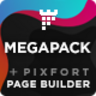 MEGAPACK – Marketing HTML Landing Pages Pack + PixFort Page Builder Access